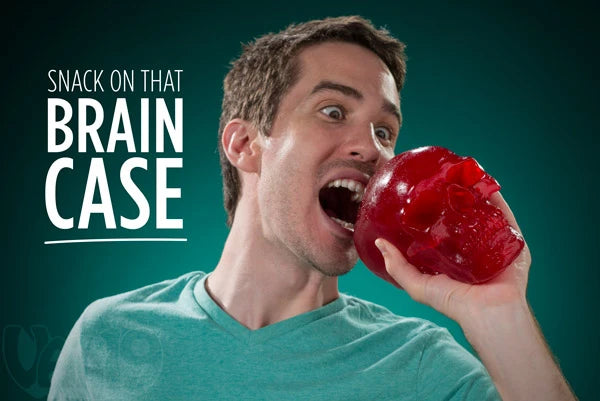 The 5-Pound Gummy Skull is designed to be eaten. Don't deny it its destiny!