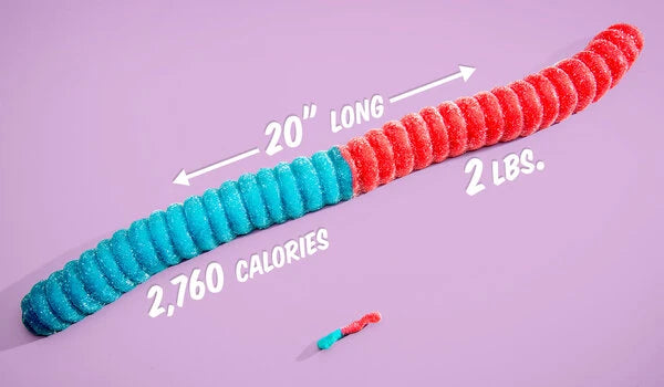 20&quot; long • 2,760 calories • 2 lbs