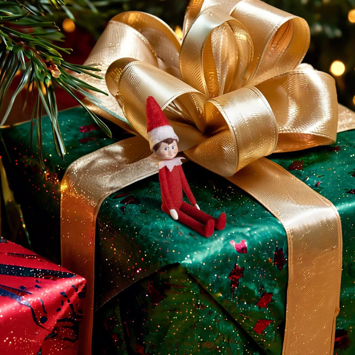 A mini version of the fun holiday tradition featuring fully articulated arms and legs.