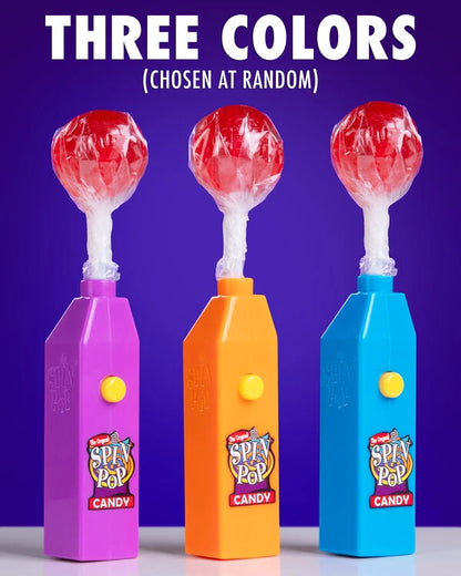 Because we receive this item in an assortment, we must sell it randomly. You'll receive one of the colors pictured above. All lollipops are Strawberry flavored.