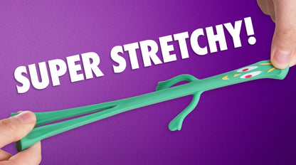 The World's Smallest Stretch Gumby can stretch up to three times (3x) his length!