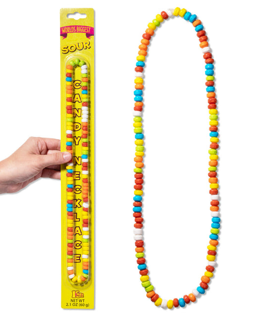 World's Biggest Sour Candy Necklace beauty shot