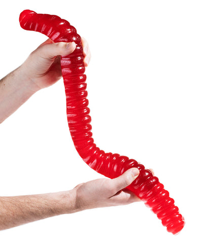 Giant 3-Pound Gummy Worm-Red Cherry beauty shot