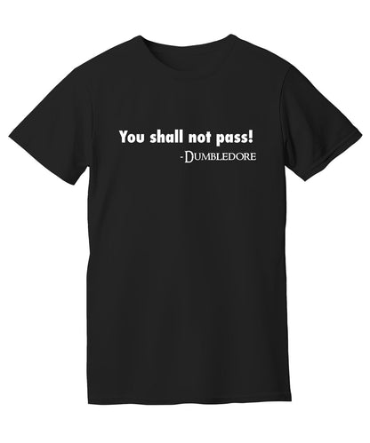 "You Shall Not Pass" T-Shirt-Small  beauty shot